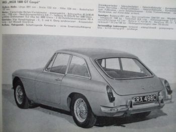 autosalon Modelle 1967/68 in Buchform