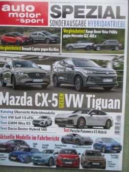 auto motor & sport Spezial Sonderausgabe Hybridantriebe 1/2024