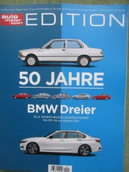 auto motor & sport Edition 50 Jahre BMW Dreier