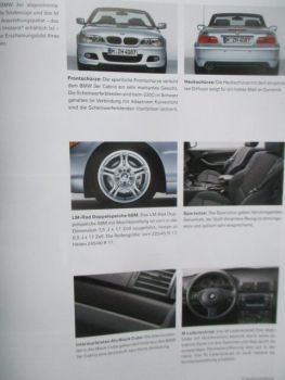 BMW 318Ci 320Ci 325Ci 330Ci E46 Cabrio September 2003