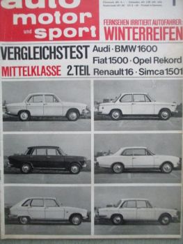 auto motor & sport 1/1967