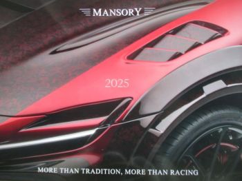Mansory 2025 Kalender