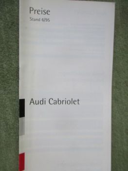 Audi Cabriolet (Typ89) Modelljahr 1996