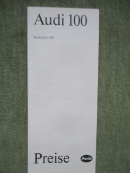 Audi 100 (typ44) Modelljahr 1993