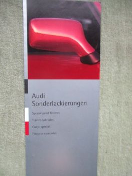 Audi Sonderlackierungen März 1995