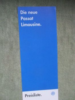 VW Passat Limousine (3B) Modelljahr 1997