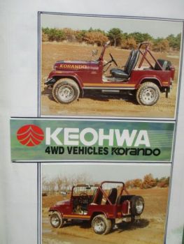 Keohwa 4WD Vehicles Korando