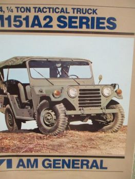 AM General M151 A2 Series 4x4 1/4 Ton Tactical Truck Juni 1981
