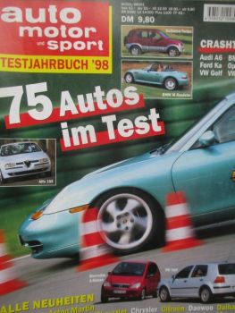 auto motor & sport Testjahrbuch 1998