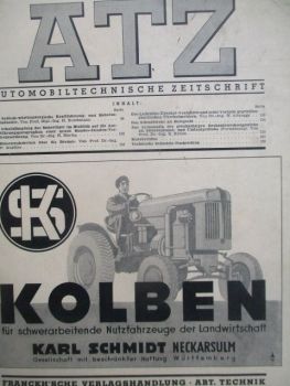 Automobiltechnische Zeitschrift Mai 1952
