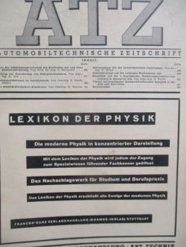 Automobiltechnische Zeitschrift Dezember 1952