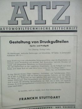 Automobiltechnische Zeitschrift August 1957