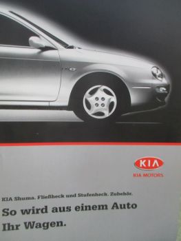 Kia Shuma Fließheck Stufenheck Zubehör 2/2000