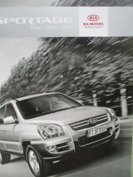 Kia Sportage Preise/Daten Modelljahr 2006
