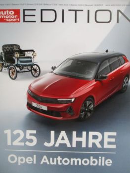 auto motor & sport Edition 125 Jahre Opel Automobile
