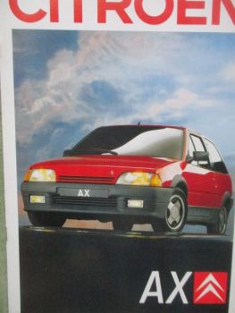 Citroen AX April 1989