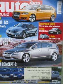Auto Zeitung 22/2003