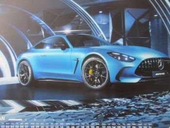 Mercedes Benz AMG 2024 Kalender 49x69cm