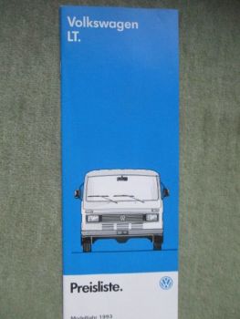 VW LT 28 31 35 40 45 Modelljahr 1993