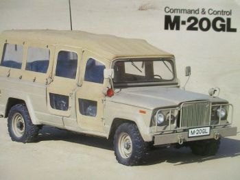 Keohwa M-20GL 1 174 Ton 4x4 Truck Prospektblatt Englisch