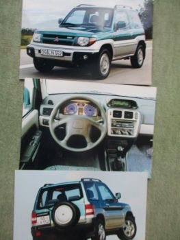 Mitsubishi Pajero Pinin Pressemappe Oktober 1999