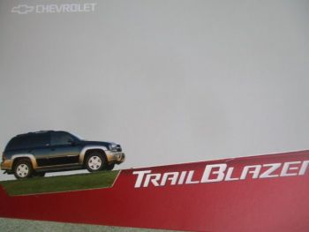 Chevrolet TrailBlazer (GMT360) Pressefotos Mappe 2001