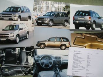 Chevrolet TrailBlazer (GMT360) Pressefotos Mappe 2001