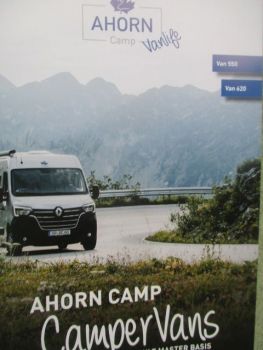 Ahorn Camp Vanlife Modelle 2023 Basis Renault Master