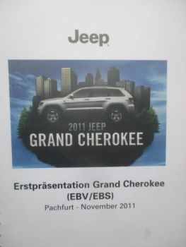 Jeep Grand Cherokee Erstpräsentation November 2011