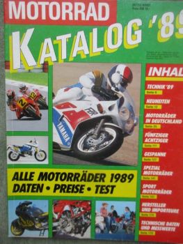 Motorrad Katalog 1989