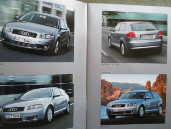Audi A3 (8P) Pressemappe März 2003