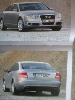 Audi A6 (4F) Limousine Pressemappe Februar 2004