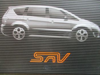 Ford SAV Prsssemappe Mehrsprachig