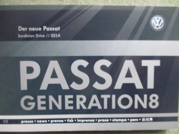 VW Passat B8 Pressemappe 2014