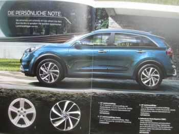 Kia Niro zubehör Katalog 2/2017