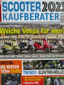 Motoretta Sonderheft Scooter Kaufberater 2023