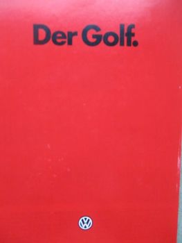 VW Golf I Typ17 C CL GL GTI +GTD August 1982