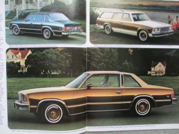 Chevrolet Malibu 3.3L 4.4l 5.0l 3.8L Prospekt Englisch Serie 1A