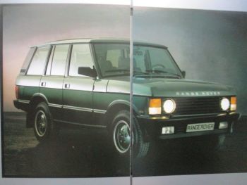 Range Rover Vogue SEI Februar 1988