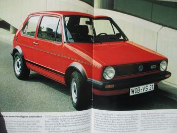 VW Golf I Typ17 C CL GL GTI +GTD August 1982