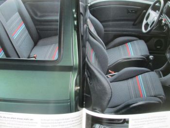 VW Golf II Typ19E Katalog August 1990