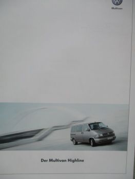 VW T4 Multivan Highline April 2002