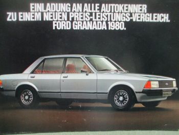 Ford Granada +Turnier Katalog 1980