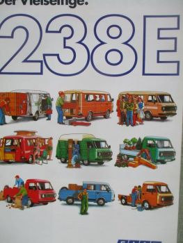 Fiat 238E März 1981 Prospekt