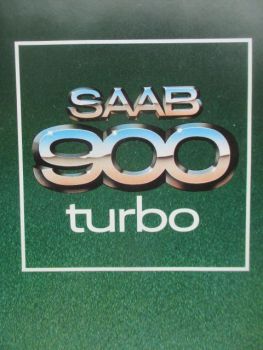 Saab 900 turbo 1978 catalogue