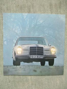 Mercedes Benz S-Klasse W108 Pressefoto 20x20cm
