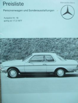 Mercedes Benz PKW 17.März 1977