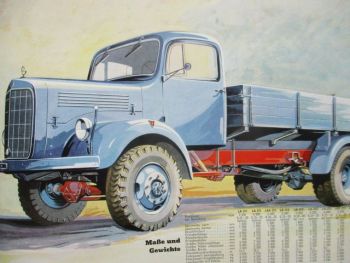 Mercedes Benz Typ LA 311 LA 312 Prospekt