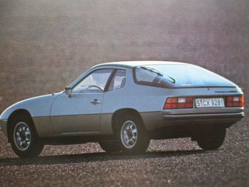 Porsche 924 Broschüre