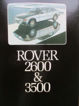 Rover 3500 +2600 Katalog Deutsch